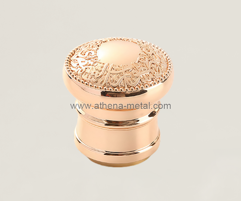 Round perfume cover