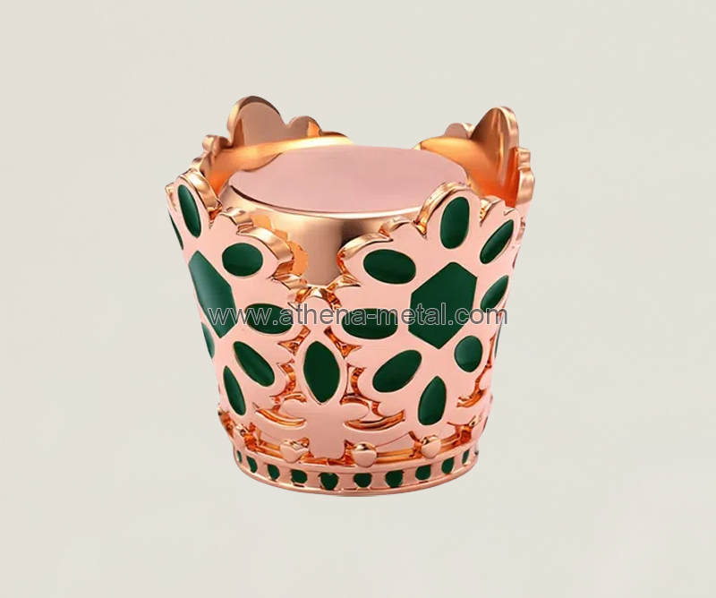 Rose Gold Crown Wine Bottle Cap