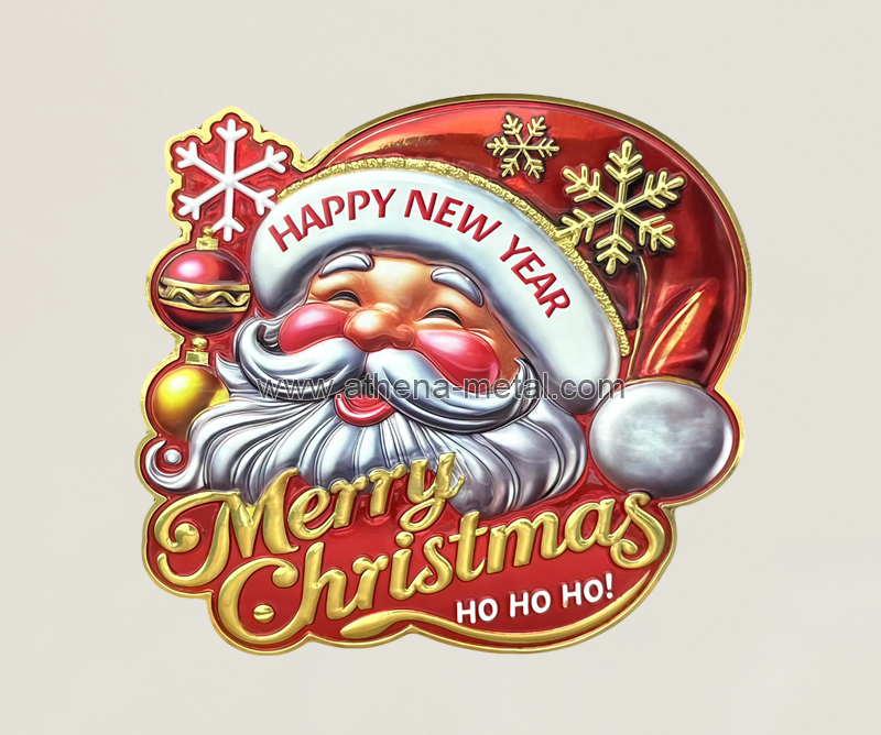 Christmas themed refrigerator stickers