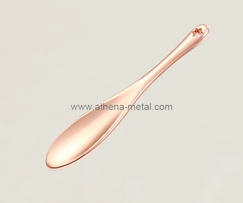 New rose gold eye cream scoop
