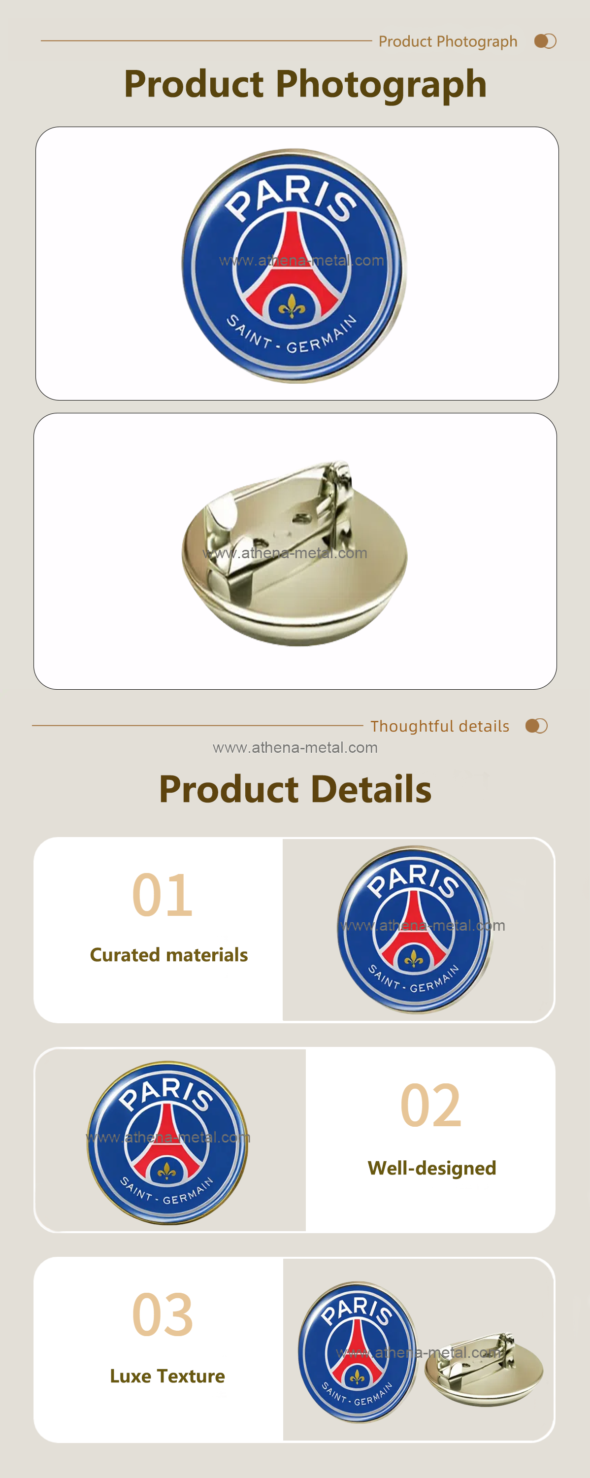 Champions League football badge